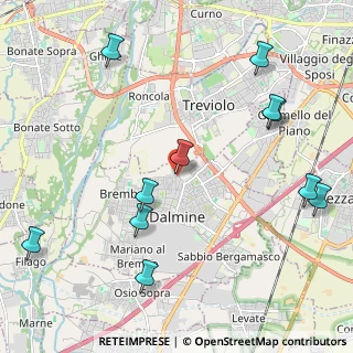 Mappa Viale Della Rimembranza, 24044 Dalmine BG, Italia (2.55182)