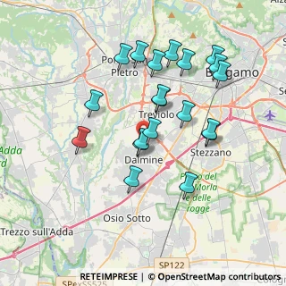 Mappa Viale Della Rimembranza, 24044 Dalmine BG, Italia (3.491)