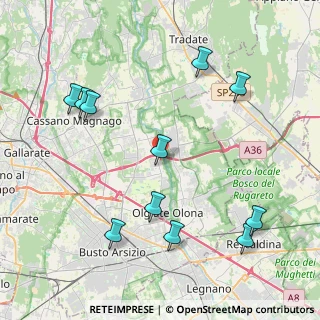 Mappa Piazza S. Gervaso, 21058 Solbiate Olona VA, Italia (4.71364)