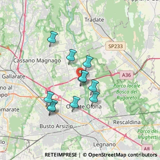 Mappa Piazza S. Gervaso, 21058 Solbiate Olona VA, Italia (2.96091)