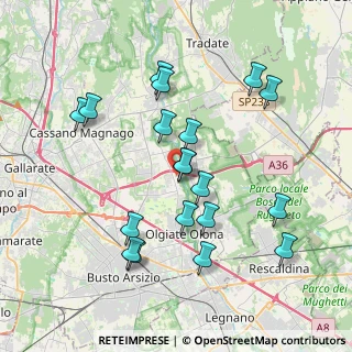 Mappa Piazza S. Gervaso, 21058 Solbiate Olona VA, Italia (3.78316)