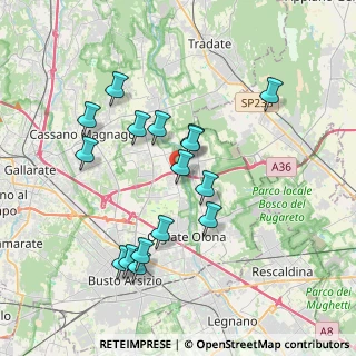 Mappa Piazza S. Gervaso, 21058 Solbiate Olona VA, Italia (3.54188)
