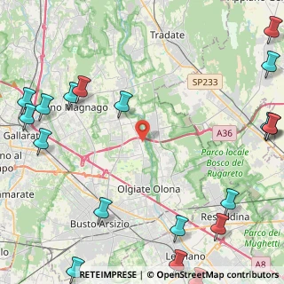 Mappa Piazza S. Gervaso, 21058 Solbiate Olona VA, Italia (7.0915)