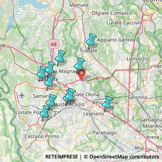 Mappa Piazza S. Gervaso, 21058 Solbiate Olona VA, Italia (7.18)