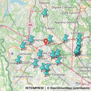 Mappa Piazza S. Gervaso, 21058 Solbiate Olona VA, Italia (9.383)