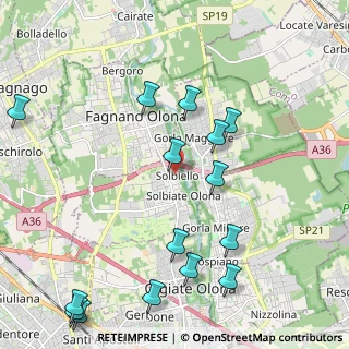 Mappa Piazza S. Gervaso, 21058 Solbiate Olona VA, Italia (2.568)