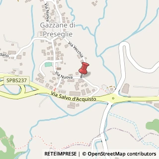 Mappa Via Nuova, 3, 25070 Preseglie, Brescia (Lombardia)