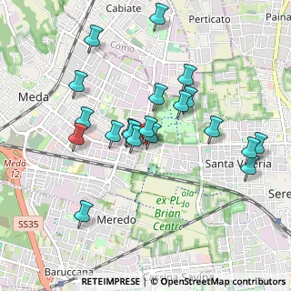 Mappa Via Luigi Einaudi, 20821 Seregno MB, Italia (0.897)