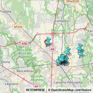 Mappa Via Libertà, 22078 Turate CO, Italia (4.235)