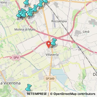 Mappa Via Remigio Filippi, 36030 Villaverla VI, Italia (3.355)