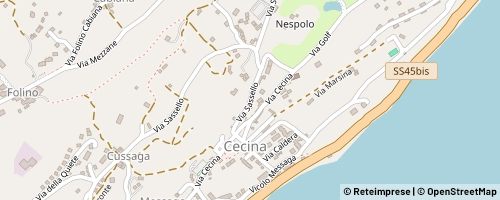 Mappa Toscolano-Maderno
