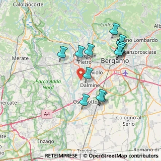 Mappa Via XXV Aprile s.n, 24044 Dalmine BG, Italia (7.01)