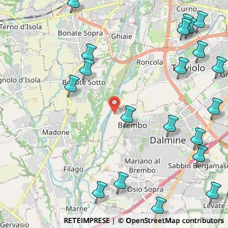 Mappa Via XXV Aprile s.n, 24044 Dalmine BG, Italia (3.2455)