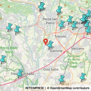 Mappa Via XXV Aprile s.n, 24044 Dalmine BG, Italia (7.1135)