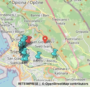 Mappa 34128 Trieste TS, Italia (2.09278)