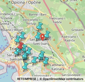 Mappa 34128 Trieste TS, Italia (2.08167)