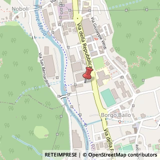 Mappa Via della Repubblica, 177, 25068 Sarezzo, Brescia (Lombardia)
