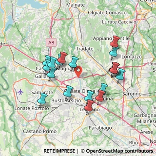 Mappa Vicolo San Protaso, 21058 Solbiate Olona VA, Italia (7.00579)