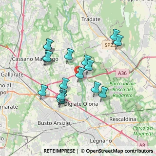 Mappa Vicolo San Protaso, 21058 Solbiate Olona VA, Italia (3.29647)