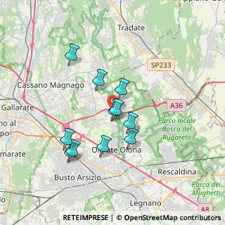 Mappa Vicolo San Protaso, 21058 Solbiate Olona VA, Italia (2.97727)