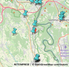 Mappa Via Vittorio Veneto, 28050 Pombia NO, Italia (5.8235)