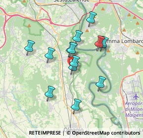 Mappa Via Vittorio Veneto, 28050 Pombia NO, Italia (2.96692)