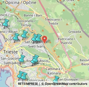 Mappa Str. per Basovizza, 34128 Trieste TS, Italia (2.58909)