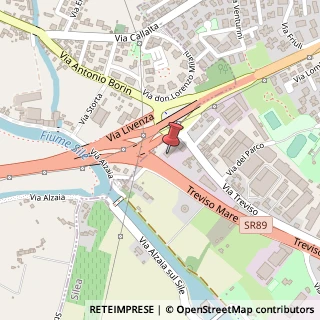 Mappa Via Treviso, 49, 31057 Silea, Treviso (Veneto)
