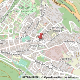 Mappa Via San Cilino, 40, 34128 Trieste, Trieste (Friuli-Venezia Giulia)