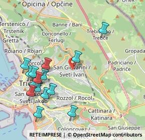 Mappa Piazzale Vincenzo Gioberti, 34128 Trieste TS, Italia (2.25267)