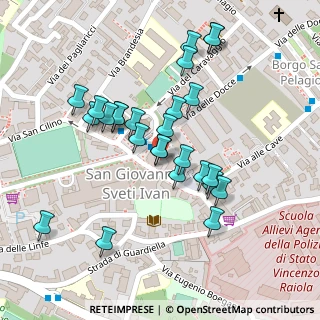 Mappa Piazzale Vincenzo Gioberti, 34128 Trieste TS, Italia (0.10769)