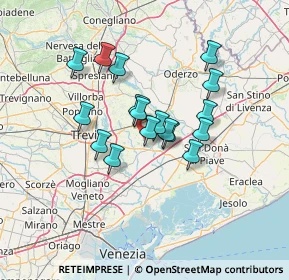 Mappa Via Casaria, 31050 Monastier di Treviso TV, Italia (10.42353)