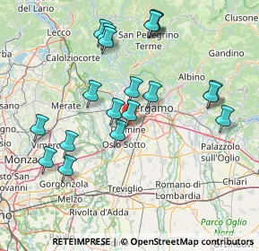 Mappa Via F. Filzi, 24044 Dalmine BG, Italia (15.74368)