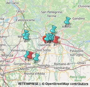 Mappa Via F.lli Cairoli, 24044 Dalmine BG, Italia (10.56455)