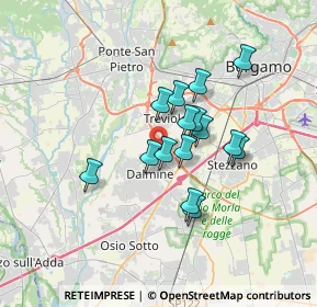 Mappa Via F.lli Cairoli, 24044 Dalmine BG, Italia (2.578)