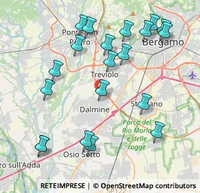 Mappa Via F.lli Cairoli, 24044 Dalmine BG, Italia (4.488)