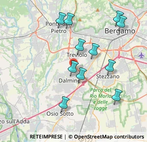 Mappa Via F.lli Cairoli, 24044 Dalmine BG, Italia (3.79091)
