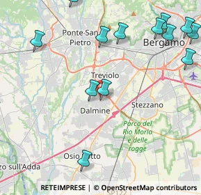 Mappa Via F. Filzi, 24044 Dalmine BG, Italia (5.39462)