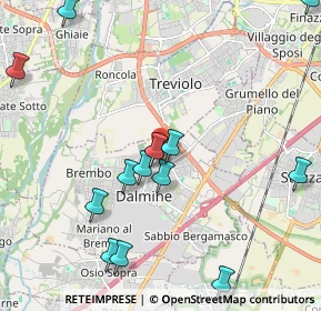 Mappa Via F. Filzi, 24044 Dalmine BG, Italia (2.31643)