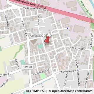 Mappa Via Cristoforo Colombo, 3, 24050 Grassobbio, Bergamo (Lombardia)