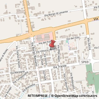 Mappa Via Vittorio Veneto, 10, 35013 Cittadella PD, Italia, 35013 Cittadella, Padova (Veneto)