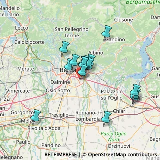 Mappa Via Boschetti, 24050 Grassobbio BG, Italia (11.89188)