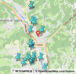 Mappa Via Cornetto, 36078 Valdagno VI, Italia (1.12556)