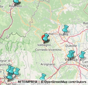 Mappa Via Cornetto, 36078 Valdagno VI, Italia (24.48375)