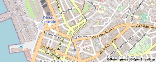 Mappa Trieste