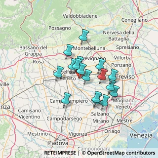 Mappa Via della Fornace, 31023 Resana TV, Italia (10.04)