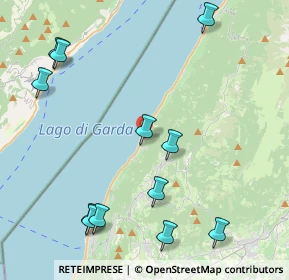 Mappa Via per Ca' Tronconi, 37010 Torri del Benaco VR, Italia (5.0925)