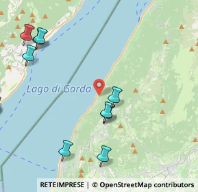 Mappa Via per Ca' Tronconi, 37010 Torri del Benaco VR, Italia (6.64353)