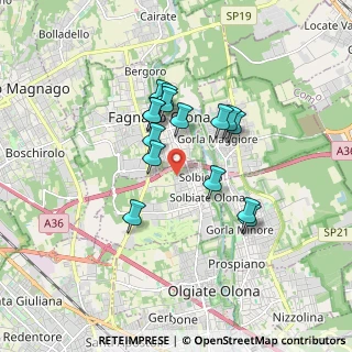 Mappa Via Isonzo, 21058 Solbiate Olona VA, Italia (1.37933)