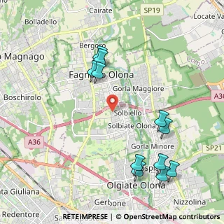 Mappa Via Isonzo, 21058 Solbiate Olona VA, Italia (2.30455)